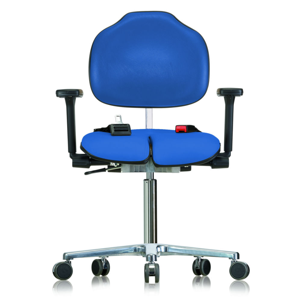 chaise de travail spécial pour jambe amputé