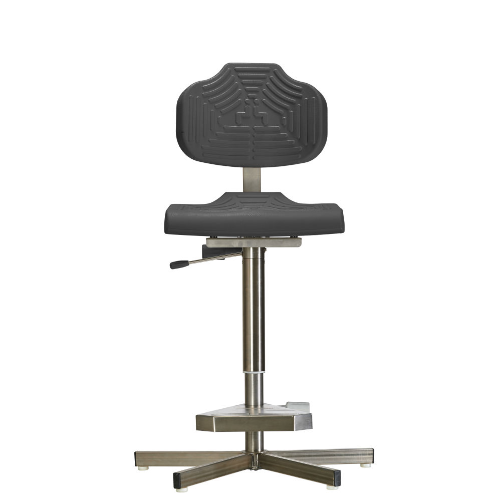 chaise haute milieux humides et alimentation en inox