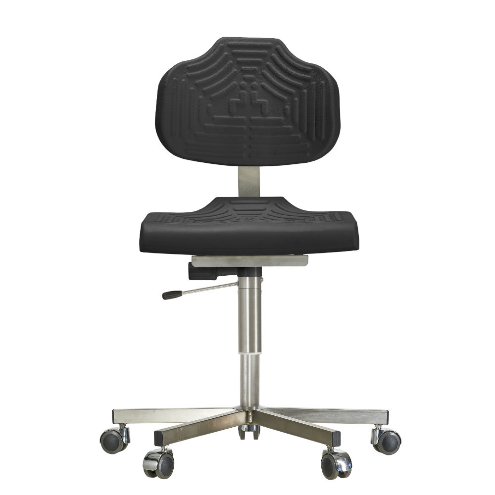 siège en inox sur roulettes en PU WS1420 GF