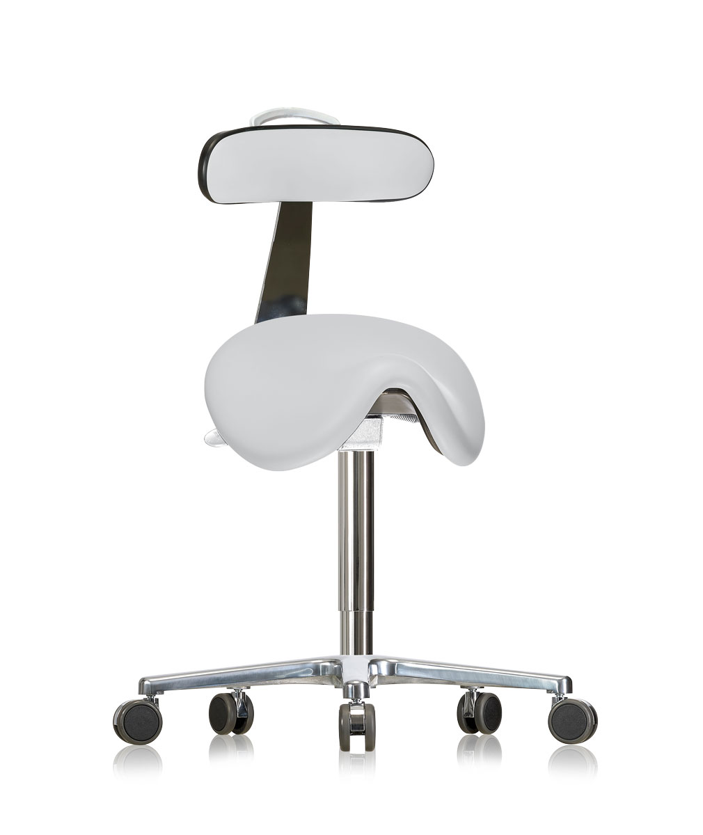 tabouret selle pivotant