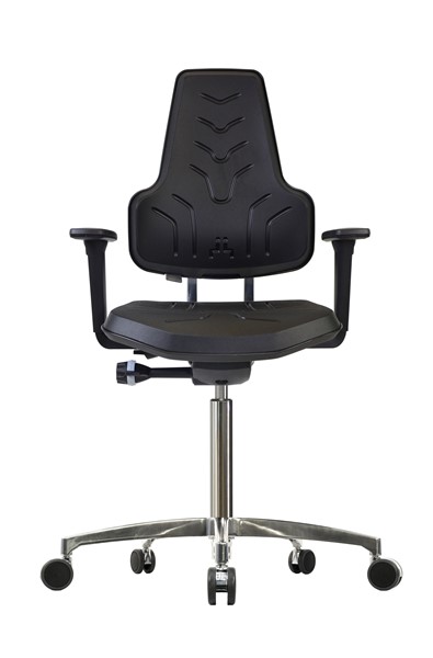Ergonomische werkstoel industrie op wielen WS 8220