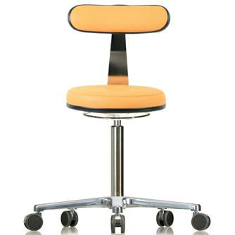 tabouret rond avec dossier